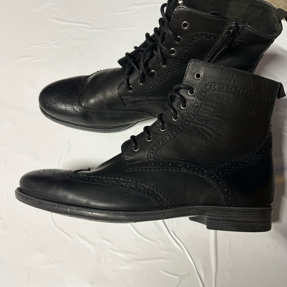 Robert Wayne Jacques Wingtip Combat Boot - image 4